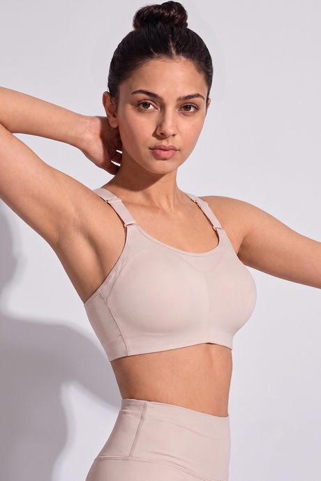 Zelocity High Impact Quick Dry Sports Bra - Moon Light — image 4